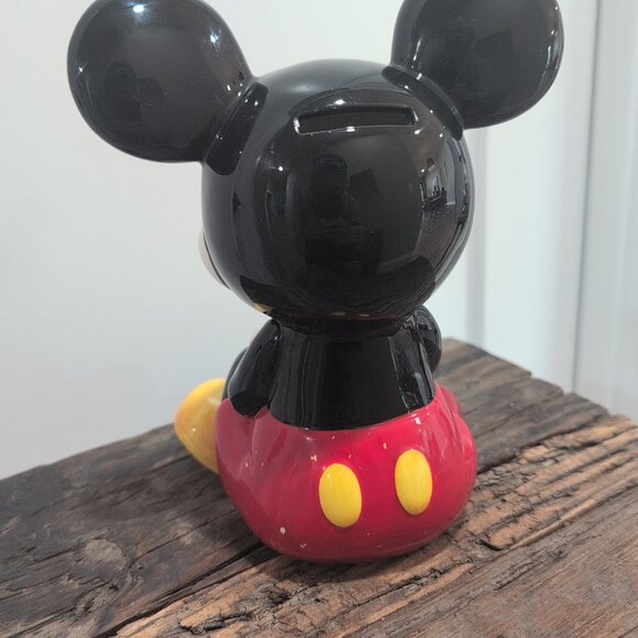 Mickey Mouse Piggy Bank Rare, Vintage, Disney - Picture 4 of 5